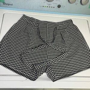 Plaid shorts